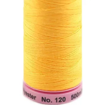 Nit Polyesterové nitě návin 500 m Aspo Amann, střední, 0113 Lemon