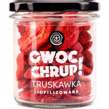 Sušená potravina Křupavé ovoce POLSKÁ PŘÍRODNÍ JAHODA LYOFILIZOVANÁ 20g OVOCE 100%