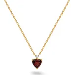 Náhrdelník s granátovým srdíčkem 0,82ct Ruth DIHU114N + dárkové balení LUXUS zdarma