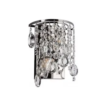 Nástěnné svítidlo Nástěnné svítidlo Venti čiré, stříbrné E27 60 W