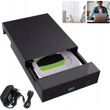 EXTERNÍ BOX PRO HDD 2,5/3,5" SATA III SSD USB 3.0 AŽ 18 TB