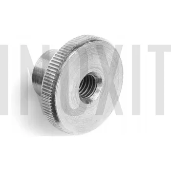 Matice Rýhovaná matice vysoká DIN 466 nerezová ocel M4 [100 ks]