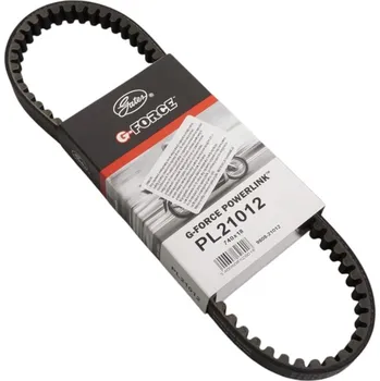 Rozvod motoru GATES DRIVE BELT POWERLINK SKUTTER PEUGEOT DJANGO 50 '14, KISBEE 2T '10, 4T '10-'11, SYM FIDDLE '08-'14, SYMPLY '08-'10 (740x18) (PL21012)
