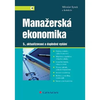 Kniha Manažerská ekonomika - Miloslav Synek