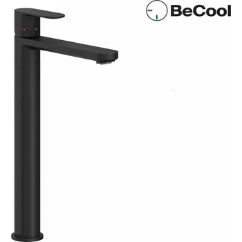 Vodovodní baterie RAVAK Baterie Ravak Chrome II umyvadlová, stojánková 300 mm s funkcí BeCool, bez výpusti, černá, X070461 X070461