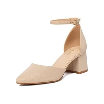 Dámské lodičky Lodičky JENNY CEO-SW25-5 02 Béžová 36