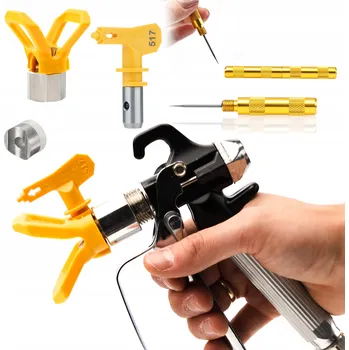 Stříkací pistole STŘÍKACÍ PISTOLE AGREGÁT + TRYSKA 517 + PROTLAČOVÁK