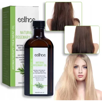 Vlasová regenerace ROZMARÝNOVÝ OLEJ NA VLASY A VLASOVOU POKOŽKU PRO RŮST VLASŮ 100% PŘÍRODNÍ