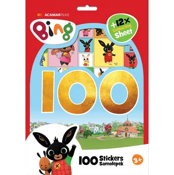 omalovánky JIRI MODELS 100 samolepek + omalovánky králíček Bing | 38