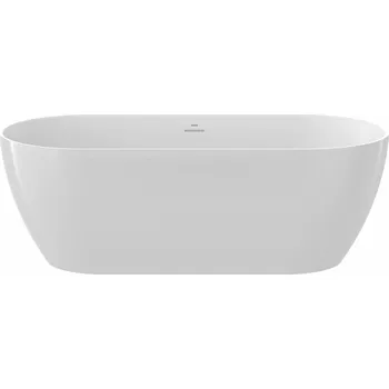 Vana RAVAK Vana Ravak Freedom O Tec 170x77 oválná akrylátová volně stojící, bílá, krytka odtou černá, CD81000000 CD81000000