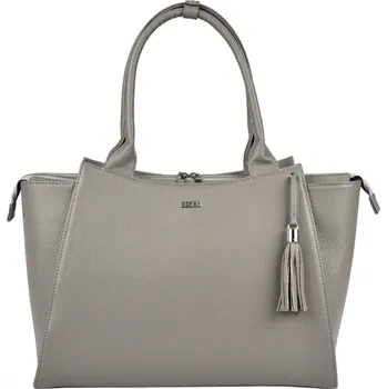 Kabelka Kožená kabelka na notebook Socha Dia Caddy Grey -1