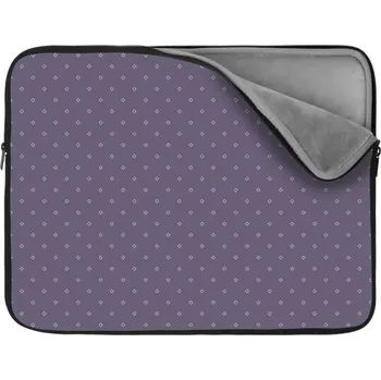 pouzdro na notebook Sablio Obal na notebook Bílé čtverce - 17"