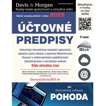 Kniha Účtovné predpisy 2025 - autorů