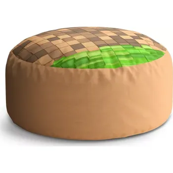 Taburet Sablio Taburet Circle Blocks 3D: 38x48 cm