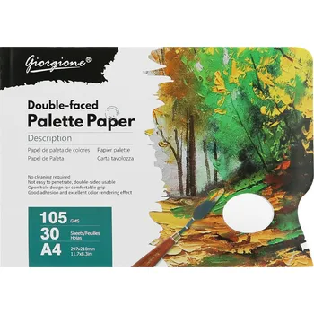 Junior Blok papírů na malbu A4, oboustranné, 30 listů, 105g/m2