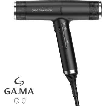 Fén Gama fén na vlasy IQ0 Perfect Hair Dryer - černý