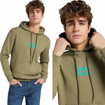 Pánská mikina LEE TOPS PÁNSKÁ MIKINA MIKINA S KAPUCÍ S LOGEM 4XL