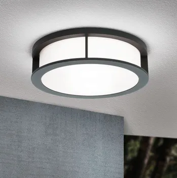 Koupelnové svítidlo Orion AL_11-1207_anthrazit Hliníkové venkovní svítidlo HENRY kulaté antracitové IP44