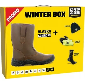 Pracovní obuv Holínky Pracovní obuv ALASKA S3 SRC ESD CI SADA 44