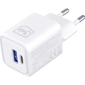 Nabíječka 3mk Hyper Charger PD 33W GaN bílá