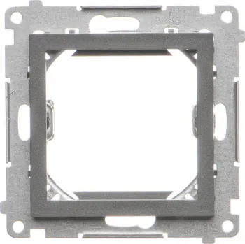 vypínač Adaptér přechodový pro zařízení standardu 45 x 45 mm, Simon 55 TA45.01/116, grafitová