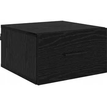 Šatní skříň Noční skříňka Černý dub 35 x 35 x 20 cm Kompozitní dřevo