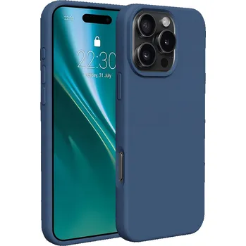 Pouzdro na mobilní telefon Zadní Kryt Etteri pro Apple iPhone 16 Pro, modrá