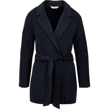 635533 - Tchibo - Krátký vlněný kabát s kašmírem - pro ženy - vel. 36 - barva: modrá