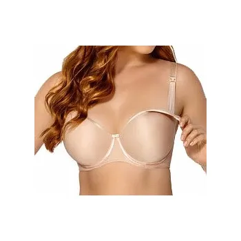 Podprsenka Mefemi vyztužená podprsenka hnědá velikost 75G