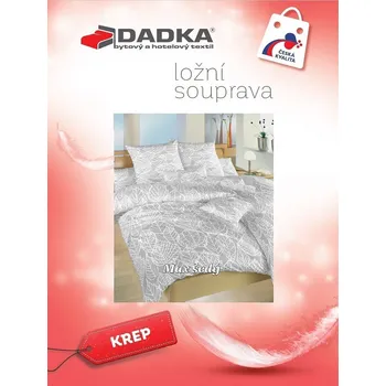 Povlečení Povlečení krep Max šedý 240x220, 2x70x90 cm