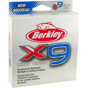 Berkley X9 Šňůra 0,12 mm x 300 m