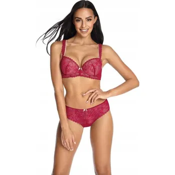 Podprsenka MAT push-up podprsenka červená, velikost 80C