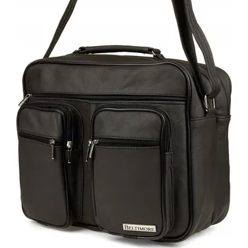 Podprsenka Beltimore sportovní taška z pravé kůže, bez vzoru