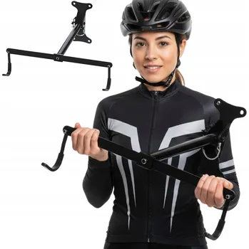 Věšák Nástěnný držák na kolo Kaiwei 20 kg černý