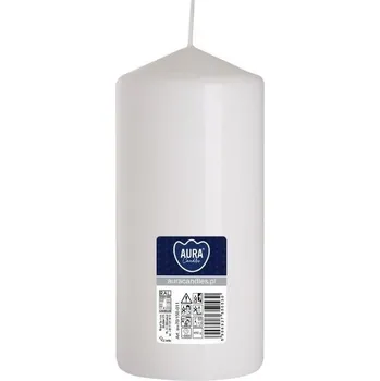 Svíčka Tradiční parafínová svíčka Bez vůně Bispol 1 ks