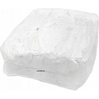 Utěrka Čisticí Utěrka bílé bavlněné tkaniny o hmotnosti 10 kg