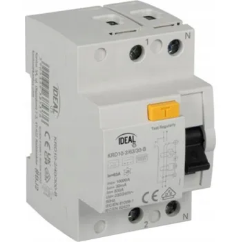 Proudový chránič Proudový chránič KRD10 2P 63A 30mA typ B Ideal