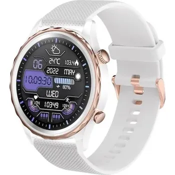 Chytré hodinky CARNEO Queen HR+ BT call zlatý 8588009299042