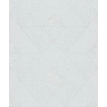 Tapeta Geometrická vliesová tapeta na zeď, bílá, 82545, Naomi, Novamur