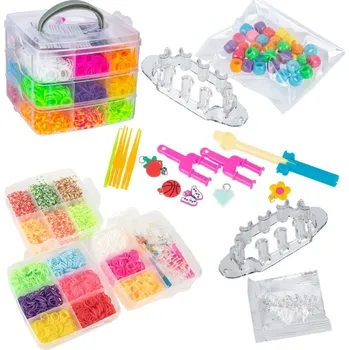 Náramek Gumičky na výrobu náramků cca 4500 ks