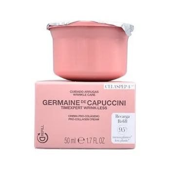 Pleťový krém Germaine de Capuccini Wrink Less Pro-Collagen Cream kolagenový krém proti vráskám 50 ml, náhradní náplň