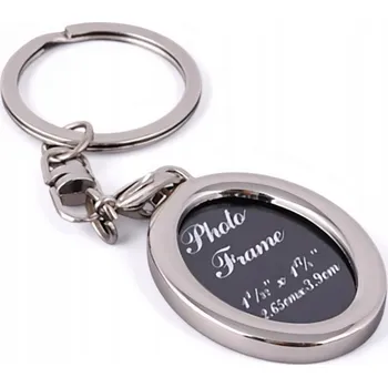 Přívěsek Na Klíče na fotografii oválný rámeček foto elegantní dárek