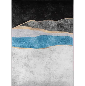 Koberec MODERNÍ KOBEREC S KRÁTKÝM VLASEM 120X170 MĚKKÝ A HLADKÝ, MÓDNÍ VZOR