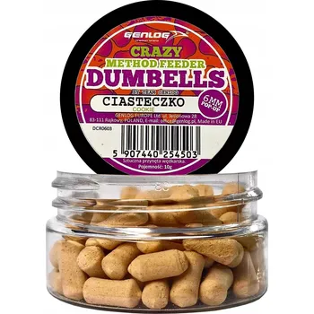 Boilies Crazy Dumbells Pop-Up GENLOG Pelety 6mm 10g