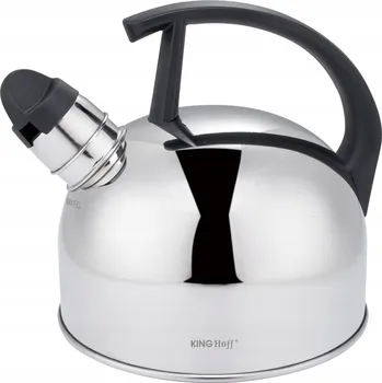 Konvice na čaj Kinghoff tradiční ocelová Konvice 1,5 l stříbrná