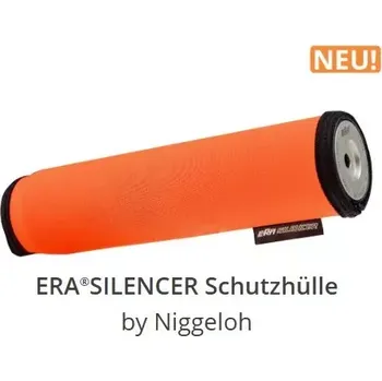 Příslušenství pro sportovní střelbu Neoprenový chránič tlumiče Recknagel 235 mm oranžový