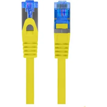 Síťový kabel Lanberg PATCHCORD CAT.6A S/FTP LSZH CCA 3M YELLOW FLUKE PASSED LANBERG PCF6A-10CC-0300-Y