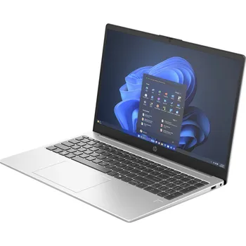 Notebook HP 250R G10, I3-100U, 15,6 FHD/300N, 16 GB, SSD 512GB, W11PRO, 3-3-3, stříbro AD1T1ET#BCM