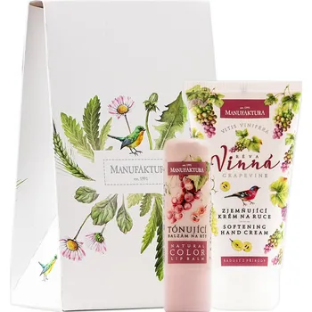 Kosmetická sada Manufaktura Dárkový balíček Víno do kabelky
