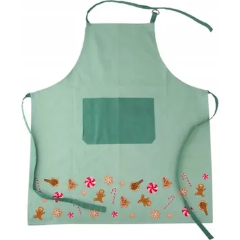 Kuchyňská zástěra Kuchyňská zástěra VÁNOČNÍ Perníkový Panáček